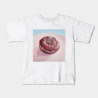 Chocolate Swirl Donut Painting Kids T-Shirt